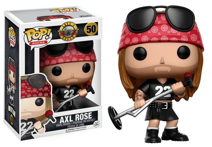 Funko POP! Rocks Axl Rose de Guns N' Roses Figura de Vinilo Funko POP! Rocks Axl Rose de Guns N' Roses Figura de Vinilo