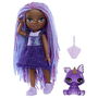 Rainbow High Muñeca Littles 15 cm + Mascota LIT35051531241 Morado Oscuro A Partir de 4 Años