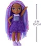 MGA Muñeca Little Fashion Indigo Morada Rainbow High