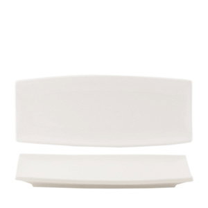 Summa Noubon New Set de 6 Fuentes Rectangulares de Porcelana Marfil 28x12 cm Summa Noubon New Set de 6 Fuentes Rectangulares de Porcelana Marfil 28x12 cm