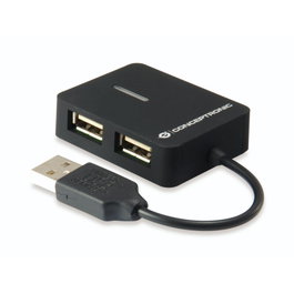 Conceptronic Hub USB 2.0 de 4 puertos Travel