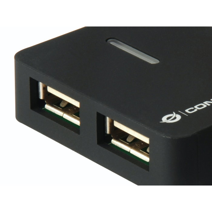 Conceptronic Hub USB 2.0 de 4 puertos Travel