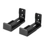 LogiLink Soporte de pared para barra de sonido, 9-15,4 cm, negro