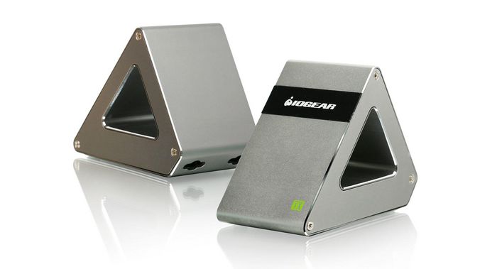 IOGEAR GW4K30GH60 Transmisor y Receptor Inalámbrico 60GHz 4K UHD, Extensor de Video y Audio de Ultra Baja Latencia