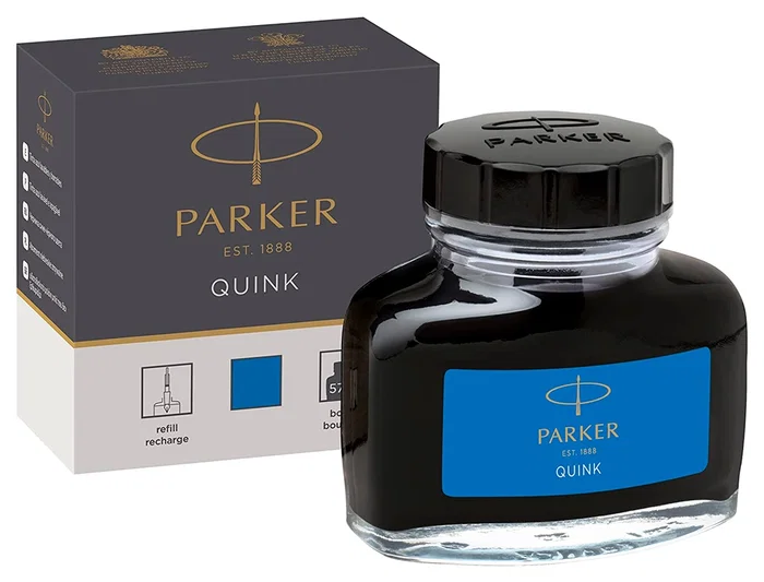 Parker Tinta para Estilógrafo Azul Real Bote 57 ml Parker Tinta para Estilógrafo Azul Real Bote 57 ml