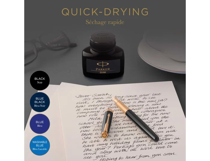 Parker Tinta para Pluma Estilográfica Azul Real 57 ml