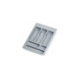 Emuca Cubertero Optima Universal Módulo 400mm Gris