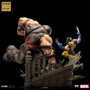 Marvel Estatua 1/10 BDS Art Scale Wolverine vs Juggernaut heo EU Exclusive 30 cm