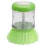 Je cherche une Idee Cepillo Limpia Vajilla con Depósito Rellenable y Botón Dispensador para Cocina