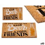 Felpudo Gift Decor Beer Estampado PVC 100 % PVC Fibra de coco 40 x 2 x 60 cm 60 x 2 x 40 cm (10 Unidades)