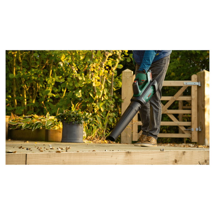 Bosch AdvancedLeafBlower 36V-750 con batería de 2,0Ah Bosch AdvancedLeafBlower 36V-750 con batería de 2,0Ah