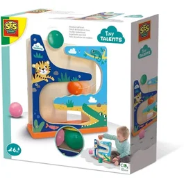 Ses Creative Circuito de bolas de madera Cocodrilo SES8710341131449