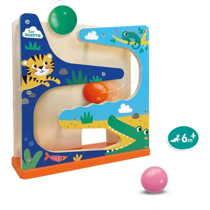 Ses Creative Circuito de bolas de madera Cocodrilo SES8710341131449