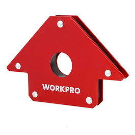 Workpro Escuadra Magnética de Soldadura 100 mm (4") Capacidad 45°, 90°, 135°, 180°