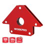 Workpro Escuadra Magnética de Soldadura 100 mm (4") Capacidad 45°, 90°, 135°, 180°