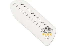 Dunlop Tortex Flex / Standard - Púas para Guitarra, Pack 12 Unidades, 0,73mm