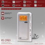 SAMI Radio Digital Mini XS con Auriculares - 2 Bandas, 40 Memorias