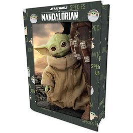 Prime 3d Puzzle Libro Lenticular Star Wars The Mandalorian 300 Piezas
