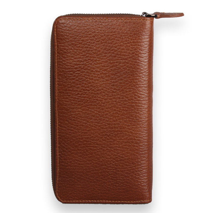 Zoozie Bags 4601 Cartera de Piel Tostada para Mujer, 9 Compartimentos para Tarjetas, Funda para Teléfono, Elegante y Duradera, 9x17x2 cm Zoozie Bags 4601 Cartera de Piel Tostada para Mujer, 9 Compartimentos para Tarjetas, Funda para Teléfono, Elegante y Duradera, 9x17x2 cm