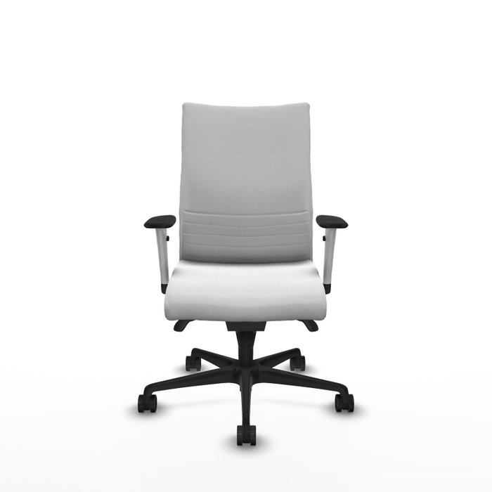 PIQUERAS Y CRESPO Silla Albacete confidente con mecanismo Sincro, Tela Blanca PIQUERAS Y CRESPO Silla Albacete confidente con mecanismo Sincro, Tela Blanca