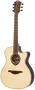 Lag Tramontane 218 A/E Guitarra Acústica-Eléctrica Auditorium Cutaway - Tapa Abeto Engelmann Macizo, Fondo Palisandro, Natural
