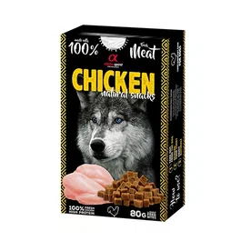 Alpha Spirit Snack para Perro Pollo Natural 6x80 gr