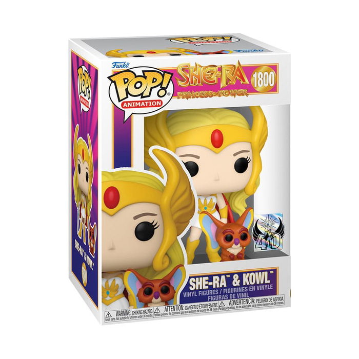 Funko Figura POP She-Ra Princesa del Poder She-Ra & Kowl
