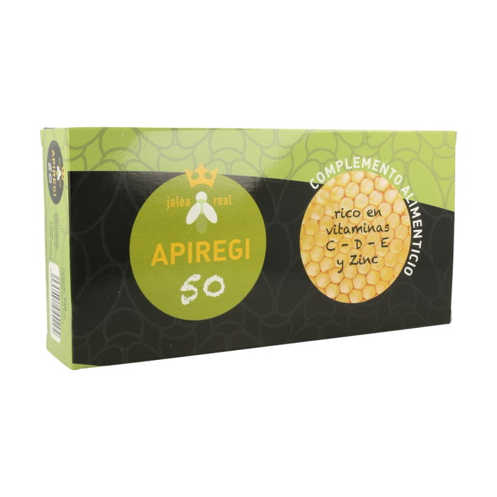 PLANTIS Apiregi-50 Jalea Real 1000mg 24 ampollas
