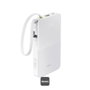 Baseus Power Bank EnerFill FP11 10000mAh 15W Moon White con Cable USB-C 20V/3A 30cm Blanco