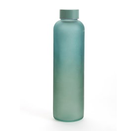 Quid Botellas de Vidrio Quidate de 0,6 L Turquesa (12 Unidades)