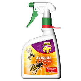 Flower - Insecticida pulverizador para Avispas Fin SC Delta, piretroide para interior, 1010 ml