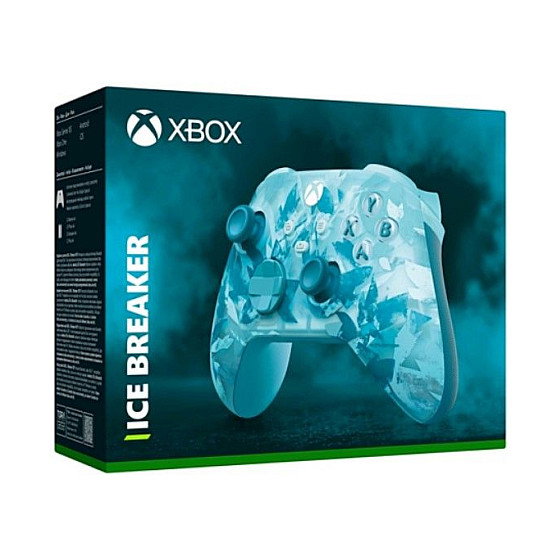 Microsoft Xbox Wireless Controller Ice Breaker Special Edition, Gamepad Inalámbrico Bluetooth para Xbox One, Xbox Series X/S, PC, Android, iOS, Color Turquesa