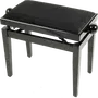 Quiklok Banqueta Piano PB10 Madera Negro Brillante Altura Ajustable