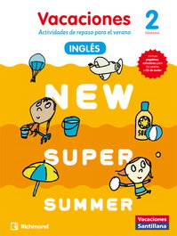 SANTILLANA NEW SUPER SUMMER 2º PRIMARIA BOOK audio