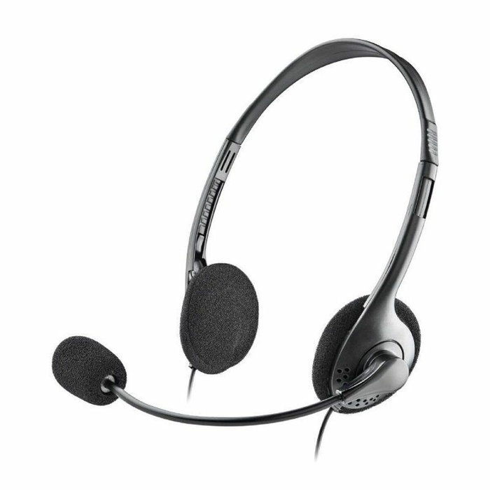 NGS MS103MAX Auriculares con Micrófono y Control de Volumen Negro