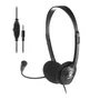 NGS MS103MAX Auriculares con Micrófono y Control de Volumen Negro
