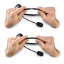 NGS MS103MAX Auriculares con Micrófono y Control de Volumen Negro