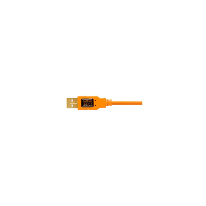 Tether Tools TetherPro USB 2.0 A a Mini-B 8 pin 15 ORG, 4,6 m, Naranja