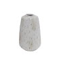 DKD Home Decor Jarrón Magnesia Envejecido Blanco 28x28x41 cm