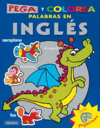 SUSAETA EDICIONES, Pega y colorea palabras inglés 3 (Super pega y colorea)