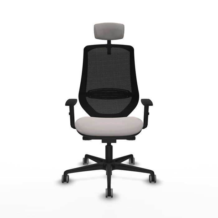 PIQUERAS Y CRESPO Silla de oficina Mardos con mecanismo Sincro/Traslack Blanco/Negro PIQUERAS Y CRESPO Silla de oficina Mardos con mecanismo Sincro/Traslack Blanco/Negro
