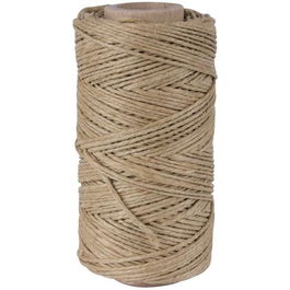 Apli Bobina de Cuerda de Cáñamo - 80 Metros, 100 Gramos, Color Marrón