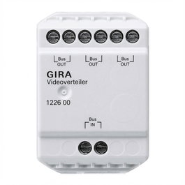 GIRA Distribuidor de Video para Videocomunicación de Puerta