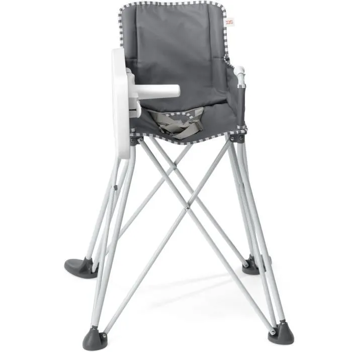 Bright Starts BRI0074451998810 Trona para Comidas de Bebé, Plegable, Portátil, Ligera, Fácil de Limpiar, Bolsa de Transporte Incluida