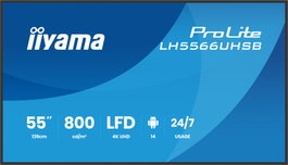 Iiyama LH5566UHSB-B1AG Monitor de 55 pulg. 4K UHD Android