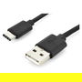 Digitus Cable de conexión USB 2.0 USB-A a USB-C, 1.8 m, velocidad 480 Mbps / 0.48 Gbit/s, Plug & Play, color negro