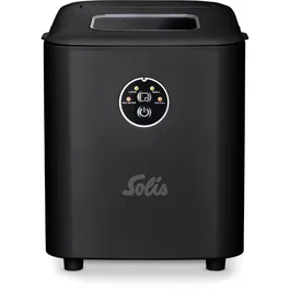 Solis Ice Cube Express Máquina de Cubitos de Hielo Negra 12 kg/24h 2 Tamaños Producción Rápida