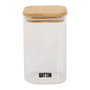 Quttin Tarro Boro Cuadrado con Bambú 720ml
