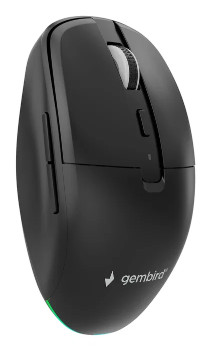 GEMBIRD MUSW2-6B-01 Ratón Inalámbrico Óptico Negro
