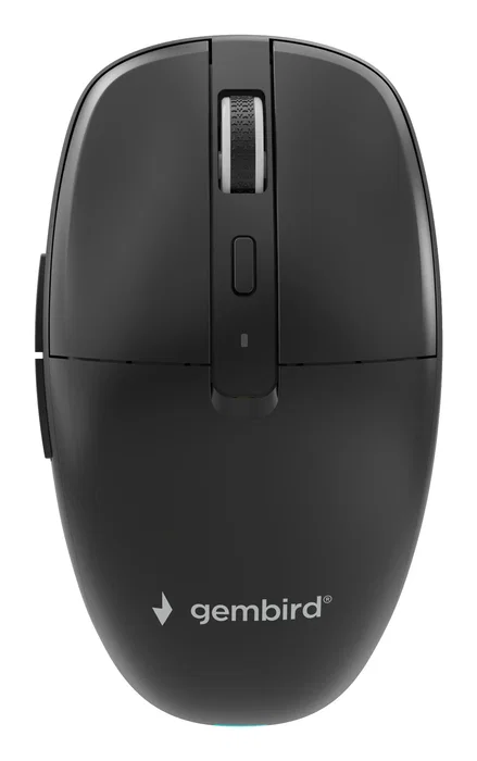 GEMBIRD MUSW2-6B-01 Ratón Inalámbrico Óptico Negro
